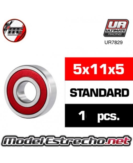 RODAMIENTO  5x11x5 HS TAPAS GOMA (1U.)

Ref: UR7829