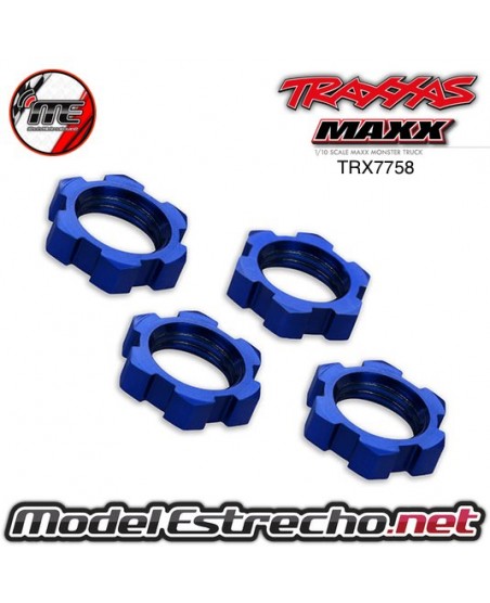 TUERCAS 17mm AZUL TRAXXAS 

Ref:TRX7758