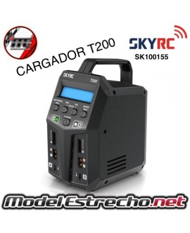 CARGADOR T200 AC/DC DUO LIPO 1-6s 12A 100W 

Ref: SK100155