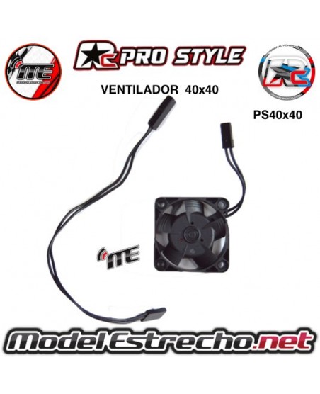 VENTILADOR RC PRO STYLE DE REPUESTO 40x40x10mm