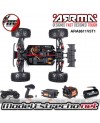 ARRMA NOTORIUS 1/8 MONSTER TRUCK BRUHLESS BLX-4W 6S NEGRO RTR    ARA8611V5T1