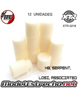 ESPUMAS FILTRO SIN ACEITAR INT/EXT HB, SERPENT, LOSI, ASSOCIATED ( 12U.)

Ref: XTR-0218