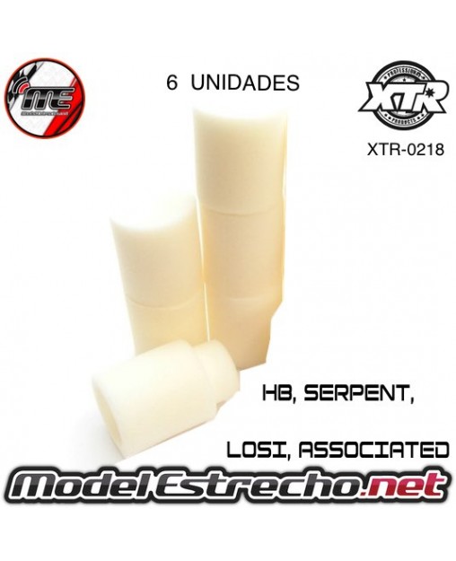 ESPUMAS FILTRO SIN ACEITAR INT/EXT KYOSHO MP9 ( 6U.)