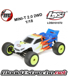 1/18 MINI-T 2.0 2WD STADIUM T BLUE BRUSHED RTR

Ref: LOS01015T2
