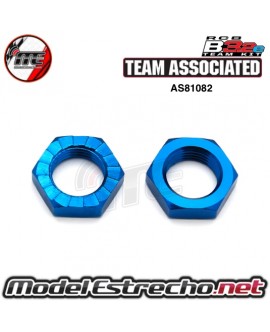 TUERCAS ALUMINIO 17 mm AZUL ASSOCIATED RC8B3.1 y 2

Ref: AS81082