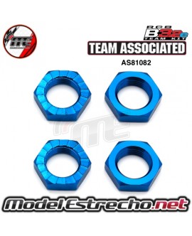 TUERCAS ALUMINIO 17 mm AZUL ASSOCIATED RC8B3.1 y 2

Ref: AS81082