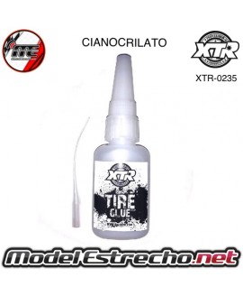 CIANOCRILATO XTR TIRE GLUE 20Gr.

Ref: XTR-0235