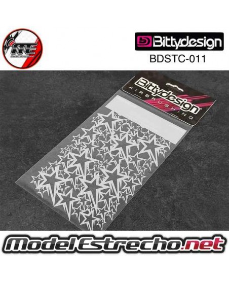 PLANTILLA BITTYDESING VINYL STENCIL STARS