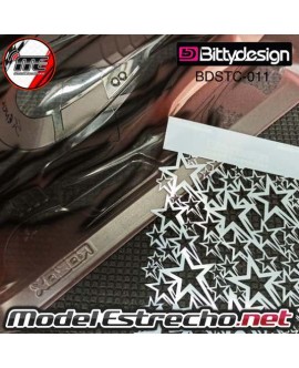 PLANTILLA BITTYDESING VINYL STENCIL STARS