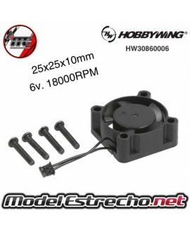 VENTILADOR HOBBYWING 25x25x10 XR10 PRO G2 2510BH 6v. 18000RPM

Ref: HW30860006