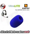 ESPUMA AZUL PARAVIENTO PARA MICROFONO CASCOS ULTRALITE (1U.)