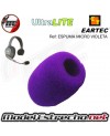 ESPUMA VIOLETA PARAVIENTO PARA MICROFONO CASCOS ULTRALITE (1U.)