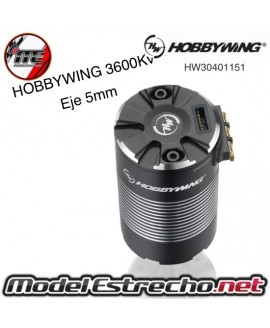 HOBBYWING XERUN 3660SD BRUSHLESS MOTOR 3600Kv SENSORED 5mm SHAFT

Ref: HW30401151