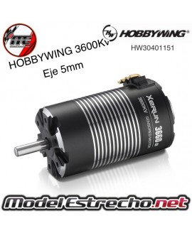 HOBBYWING XERUN 3660SD BRUSHLESS MOTOR 3600Kv SENSORED 5mm SHAFT

Ref: HW30401151