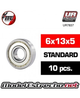 6X13X5mm RODAMIENTO HS TAPAS METALICAS (10U.)