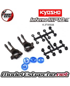 PORTA MANGUETA SOPORTE DELANTEROS INFERNO MP9 KYOSHO