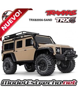 TRAXXAS TRX-4 LAND ROVER DEFENDER CRAWLER COLOR MARRON 1/10 2,4Ghz  
TRX82256-4SAND