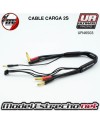 CABLE DE CARGA  BANANA 4mm 2S DE 30CM CON BANANA 4mm/5mm

Ref: UR46503