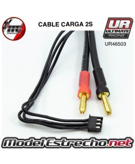 CABLE DE CARGA  BANANA 4mm 2S DE 30CM CON BANANA 4mm/5mm

Ref: UR46503