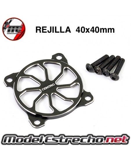 REJILLA DE ALUMINIO VENTILADOR 40X40