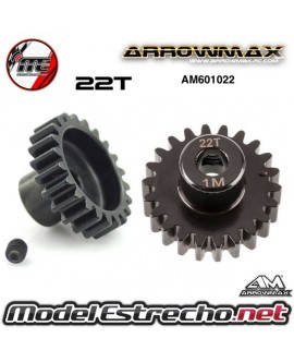 PIÑON 22T Mod. 1 EJE 5mm ARROWMAX

Ref: AM601022