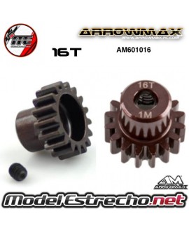 PIÑON 16T Mod. 1 EJE 5mm ARROWMAX

Ref: AM601016