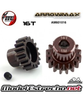 PIÑON 16T Mod. 1 EJE 5mm ARROWMAX

Ref: AM601016