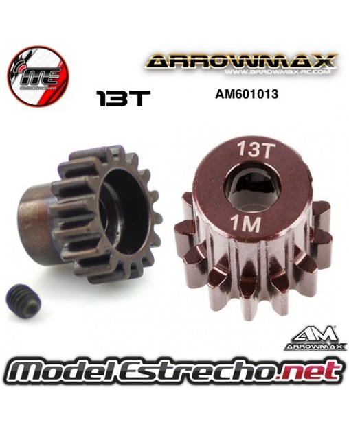 PIÑON 13T Mod. 1 EJE 5mm ARROWMAX

Ref: AM601013
