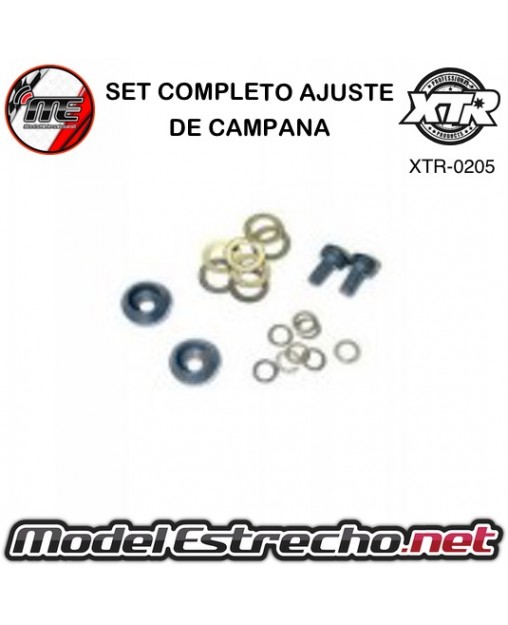 SET COMPLETO AJUSTE CAMPANA XTR 

Ref: XTR-0205