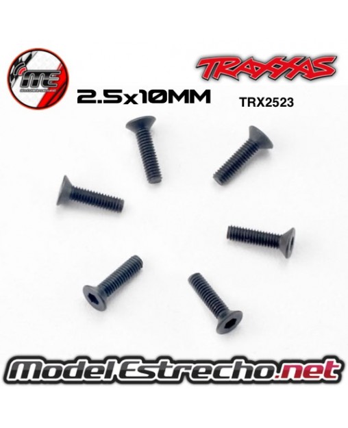 TRAXXAS SCREWS 3x6mm BUTTON -HEAD MACHINE (HEX DRIVE ) (6)