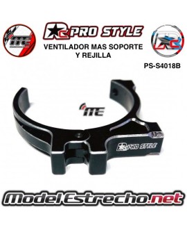KIT SOPORTE NEGRO PARA MOTORES 40.8mm  MAS VENTILADOR 40X40 MAS REJILLA CARBONO

Ref: SP-S4018B