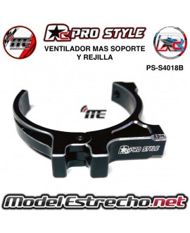 KIT SOPORTE NEGRO PARA MOTORES 40.8mm  MAS VENTILADOR 40X40 MAS REJILLA CARBONO

Ref: SP-S4018B