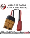 ADAPTADOR DE XT60 HEMBRA A BEC MACHO