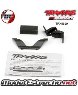 RETAINER CLIP BATTERY FRONT AND REAR, E-REVO & SUMMIT

Ref: TRX5629