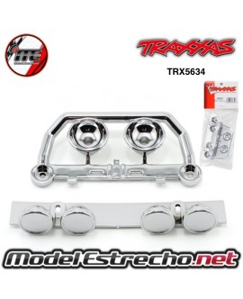 BARRA DE LUCES Y PARAGOLPE DELANTERO CROMADO SUMMIT

Ref: TRX5634