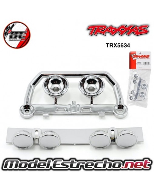 BARRA DE LUCES Y PARAGOLPE DELANTERO CROMADO SUMMIT

Ref: TRX5634