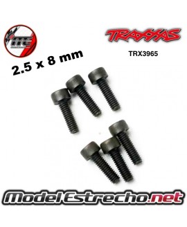 TORNILLO 2.5X8MM TRAXXAS (6U.)

Ref: TRX3965