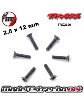 TRAXXAS SCREWS 3x6mm BUTTON -HEAD MACHINE (HEX DRIVE ) (6)