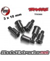 TRAXXAS SCREWS 3x6mm BUTTON -HEAD MACHINE (HEX DRIVE ) (6)