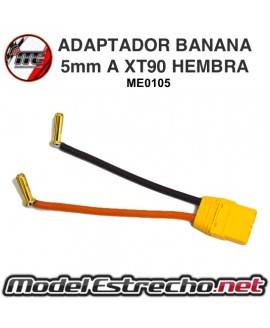 ADAPTADOR BANANA DE 5 mm A XT90 HEMBRA

Ref: ME0105