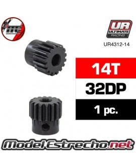 PIÑON 14T 32DP ACERO PASO DE 5mm

Ref: UR4312-14