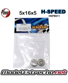 RODAMIENTO 5X16X5 H-SPEED (2U.)