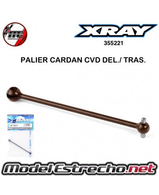 PALIER CARDAN CVD DELANTERO Y TRASERO XRAY

Ref: 355221