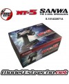 SANWA MT-44 PC PIANO BLACK + 2 RX-482