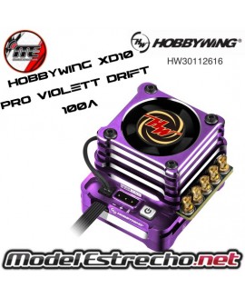 HOBBYWING XERUN XD10 PRO VIOLETT DRIFT BRUSHLESS REGLER 100A 2s LIPO

PARA DRIFT

Ref:HW30112616