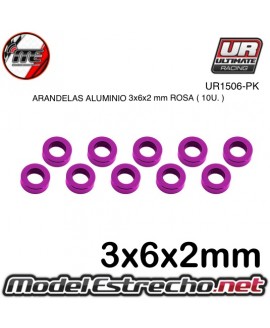 ARANDELAS ALUMINIO 3x6x2 mm ROSA (10u.)

Ref: UR1506-PK