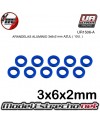 ARANDELAS ALUMINIO 3x6x2 mm AZUL (10u.)

Ref: UR1506-A