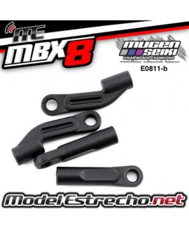 ROTULAS PLASTICO TIRANTE SUPERIOR TRASERO (4U.)

Ref: E0811-B