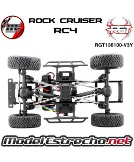 CRAWLER RGT ROCK CRUISER RC4 1/10 V3 4X4 WATERPROOF AMARILLO RTR