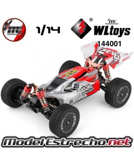 COCHE ELECTRICO RTR 1/14 BUGGY 4WD 2.4 MOTOR 550 60Km/h WLTOYS

Ref: 144001